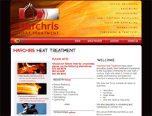 Tablet Screenshot of harchrisheattreatment.com